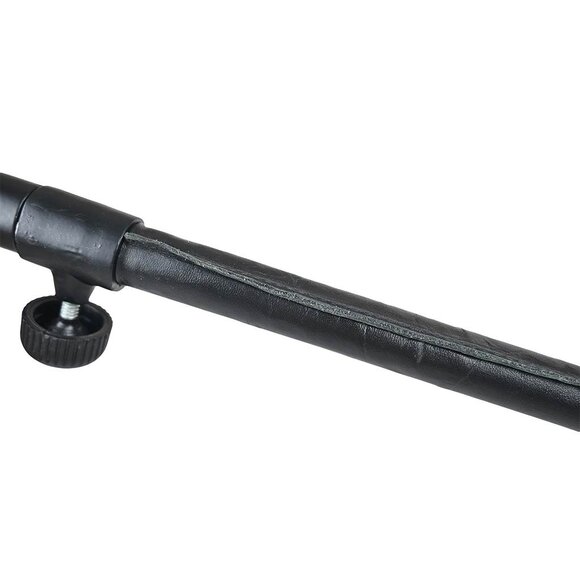 Leather Walking Seat Outdoor Adventure Spectator  stick Black Portable Seat - Picture 8 of 15